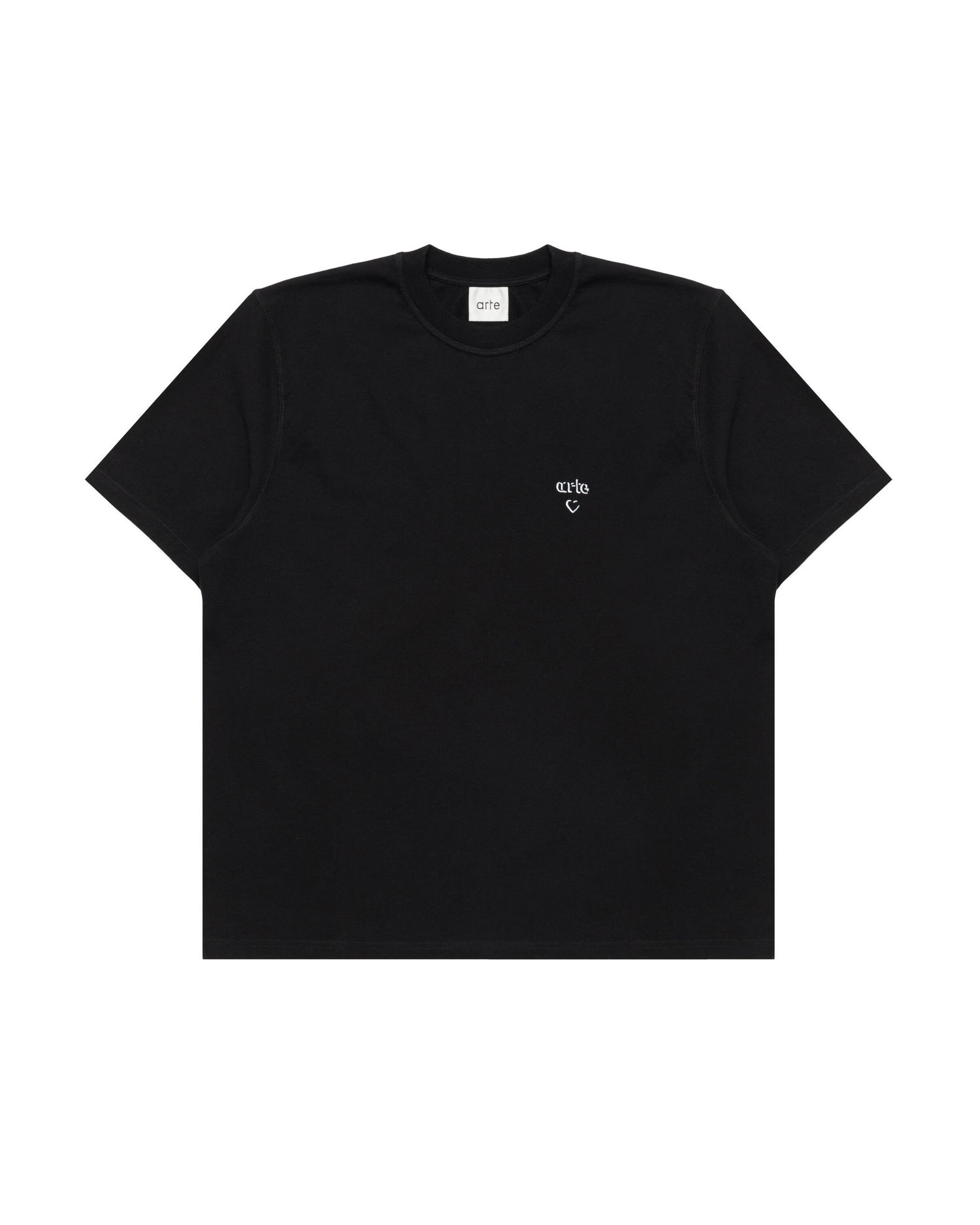 Tričko Arte Antwerp Arte Antwerp Heart T-Shirt Čierna | AW25-104T-BLK, 0