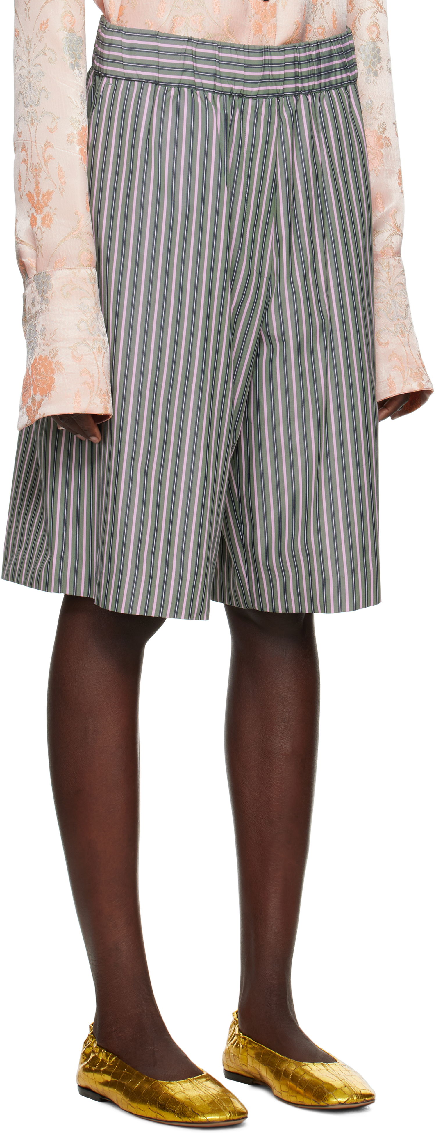 Šortky Dries Van Noten Dries Van Noten Striped Shorts Rôznofarebný | 251-010912-1375, 1