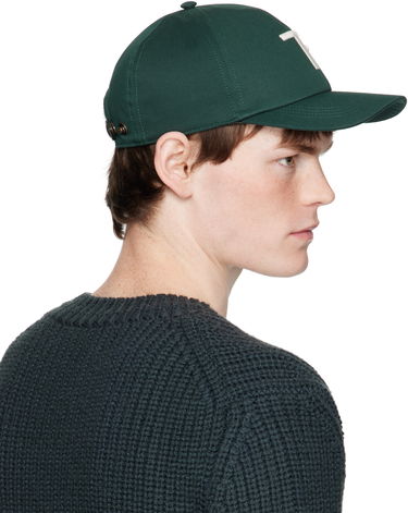 Šiltovka Tom Ford TOM FORD Brushed Cotton Baseball Cap Zelené | MH004-TCN057G, 2