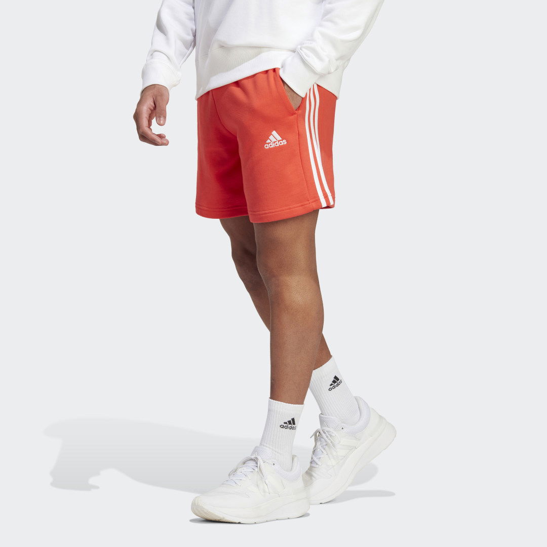 Essentials French Terry 3-Stripes Shorts