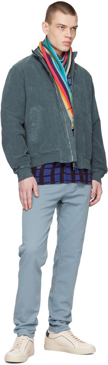 Košeľa Paul Smith Paul Smith Check Short Sleeve Shirt Modrá | M1R-905U-K01897-47, 3