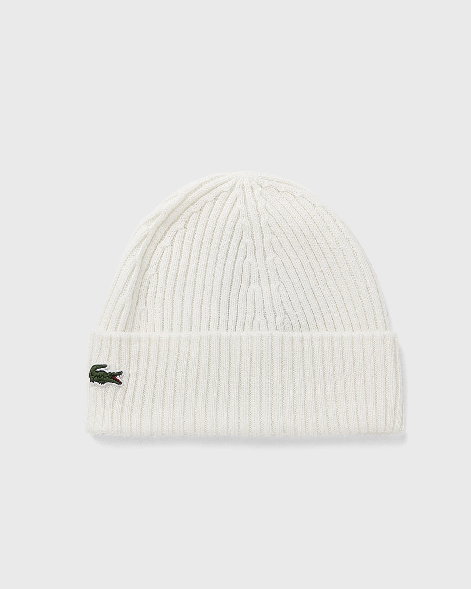 RIB KNIT BRUSHED WOOL BEANIE