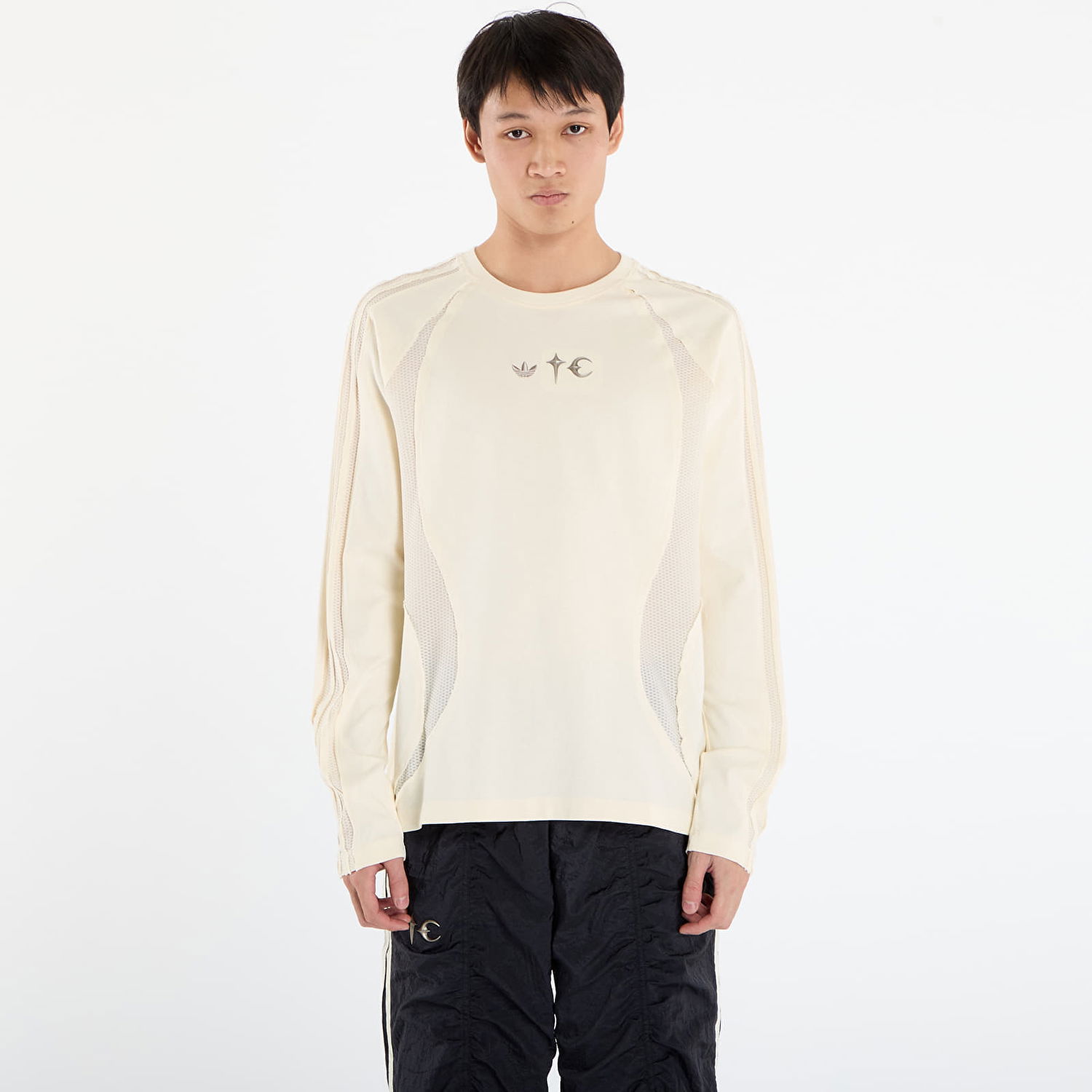 Tričko adidas Originals Thug Club Teamgeist Long Sleeve T-Shirt Béžová | KC2198, 0