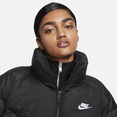 Prešívaná bunda Nike Therma-FIT Sportswear Windpuffer Čierna | FB8788-010, 1