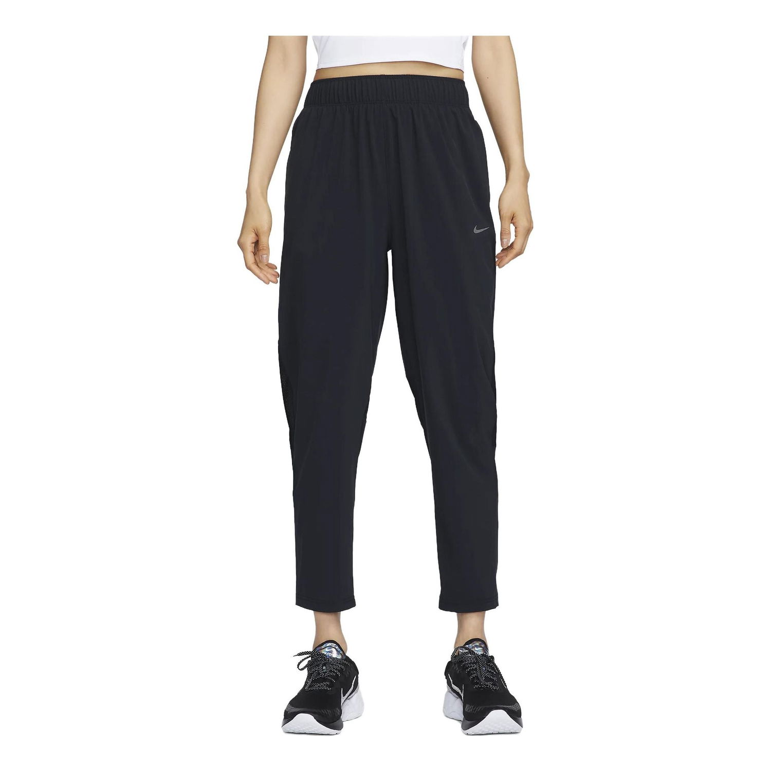 Nohavice Nike Dri-FIT Fast Mid-Rise 7/8 Running Pants Čierna | FB7030-010, 0