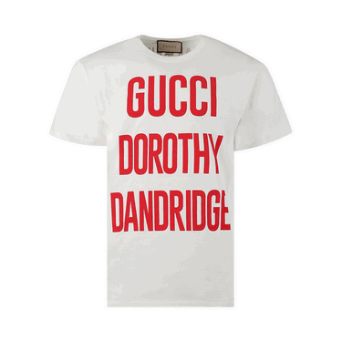 Tričko Gucci Dorothy Dandridge T-Shirt Biela | 548334 XJEOB 9104, 0