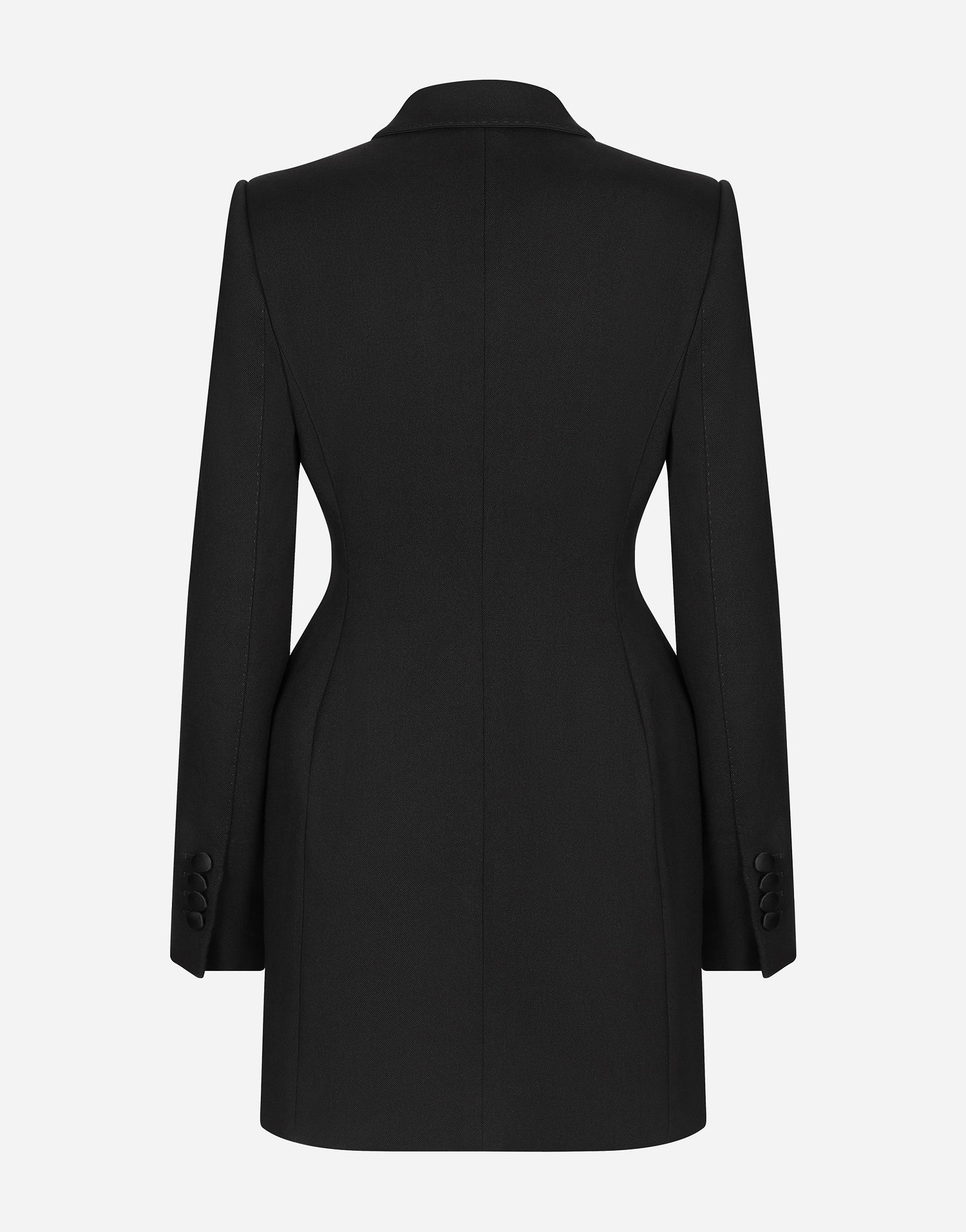 Bunda Dolce & Gabbana Double Breasted Jacket Čierna | F27CVTFUBGEN0000, 1