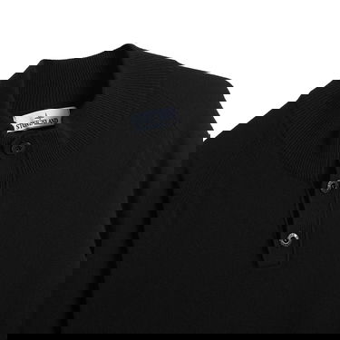 Sveter Stone Island Geelong Wool Half Button Knit, Large Čierna | K1S155100043-V0029, 3