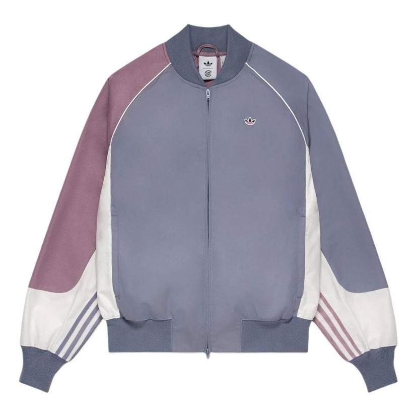 Bomber bunda adidas Originals CLOT Track Jacket Fialová | IY6519