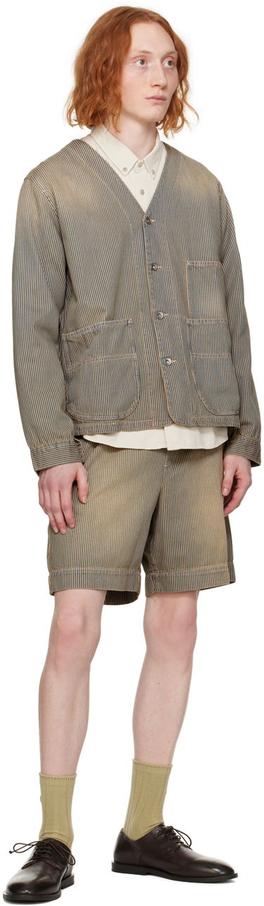 Šortky YMC Jay Denim Shorts Šedá | P9WAB, 3