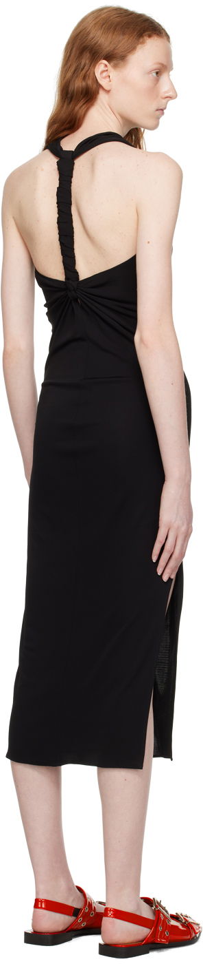 Šaty Helmut Lang Helmut Lang Twisted Maxi Dress Čierna | N05HW605, 2