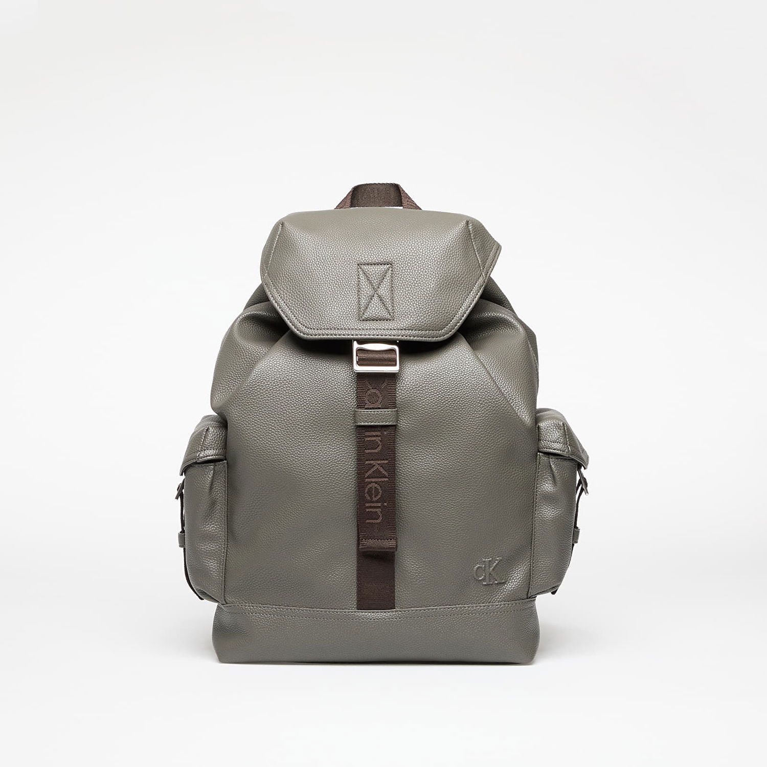 Batoh CALVIN KLEIN Calvin Klein Jeans Cargo Flap Backpack Šedá | LV04G3077G PAR, 0
