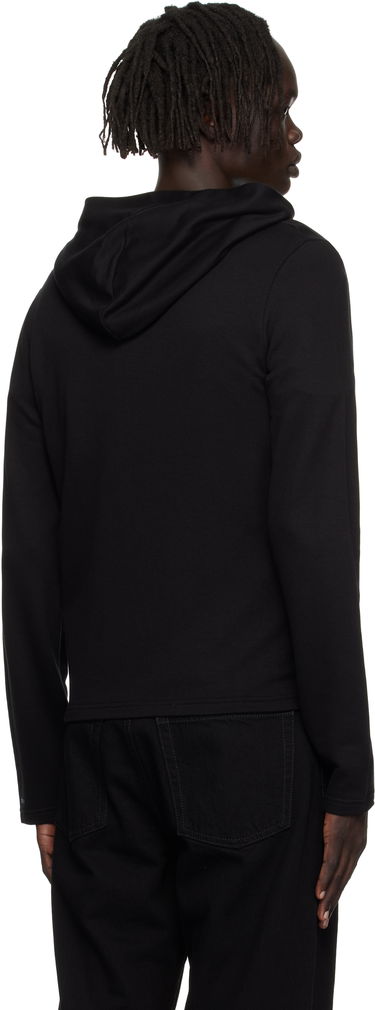 Mikina Acne Studios Acne Studios Heart Logo Zip Hoodie Čierna | CI0201-, 2