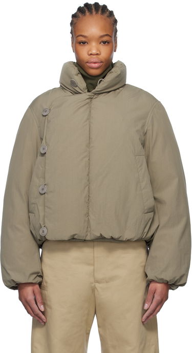 Prešívaná bunda LEMAIRE Lemaire Short Puffer Jacket Zelené | OW1084 LF1156, 0