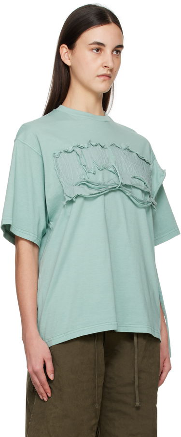 Tričko Ottolinger Ottolinger Distressed Oversized T-Shirt Zelené | 115-102315-01, 4