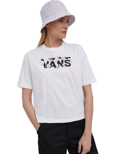 Tričko Vans Flow Rina T-Shirt Biela | VN0A5LCNWHT1