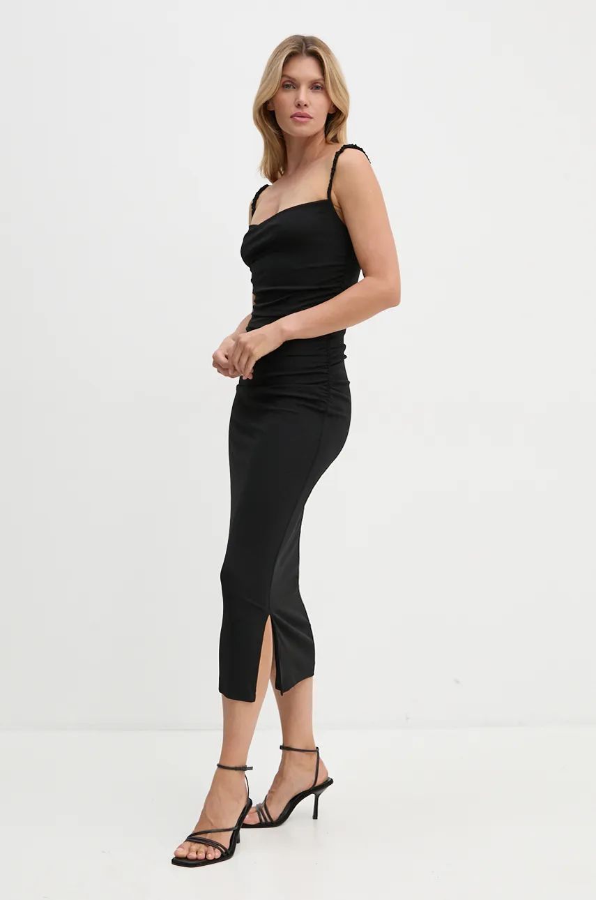 Šaty Nanushka ALEXA Maxi Dress Čierna | NW24CRDR00299, 0