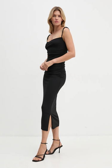 Šaty Nanushka ALEXA Maxi Dress Čierna | NW24CRDR00299, 0