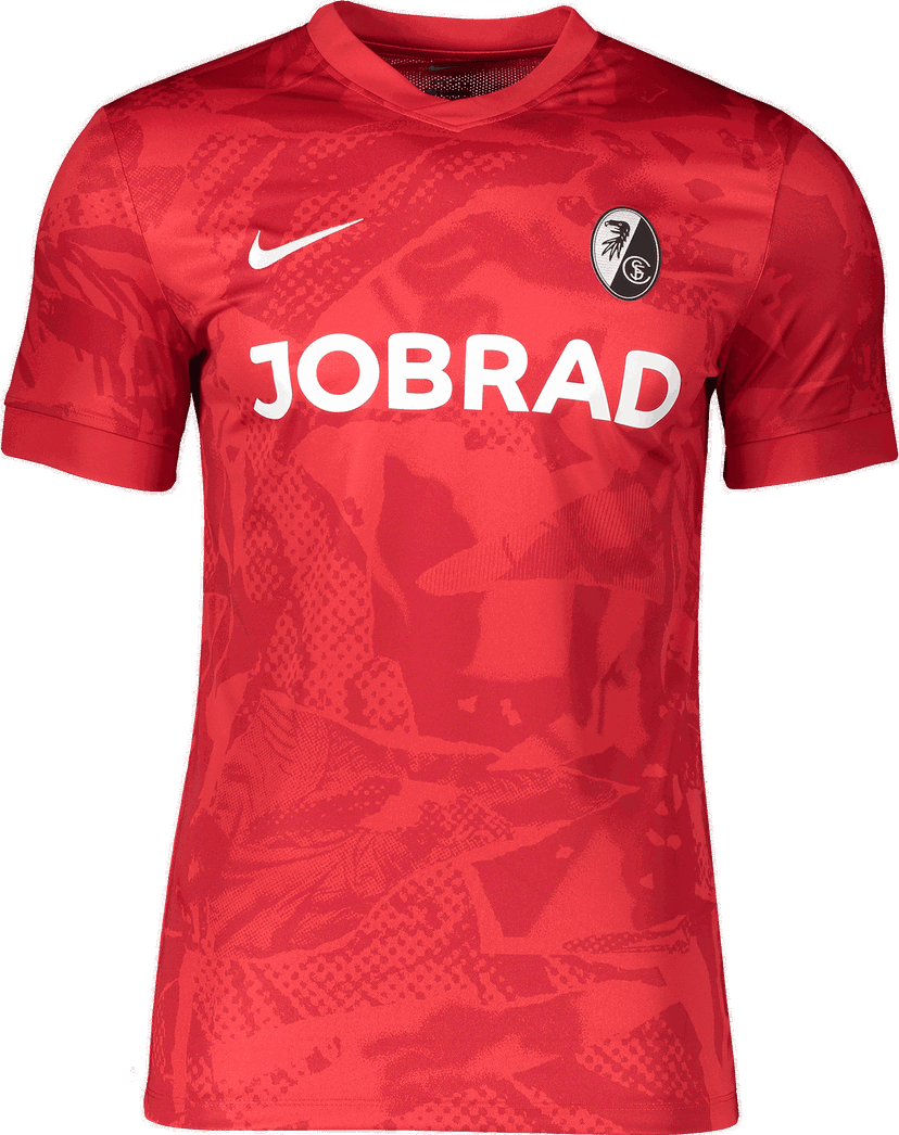 Tričko Nike Dri-FIT SC Freiburg Prematch T-Shirt 2025/26 Červená | 6scffz9336-657