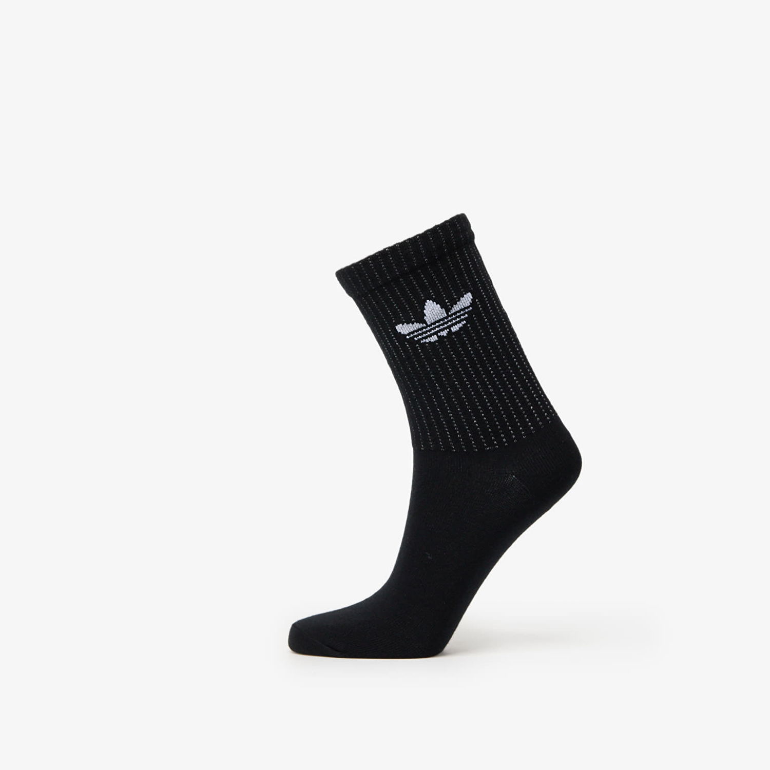 Ponožky adidas Originals adidas Reflective Crew Socks 2-Pack Čierna | JX5222, 1