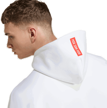 Mikina adidas Originals FC Bayern Munich Z.N.E. Anthem Full-Zip Hoodie Biela | jm9439, 5