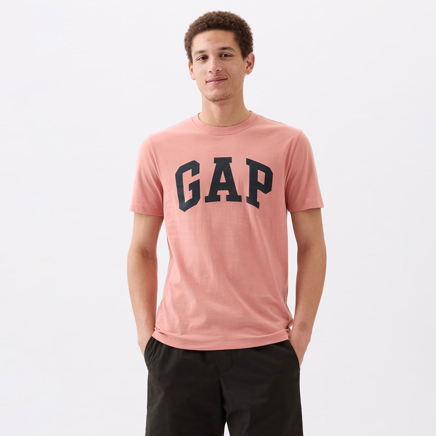 Tričko GAP Basic Logo Tee Pink Rosette 16-1518 Ružová | 856659-07, 0