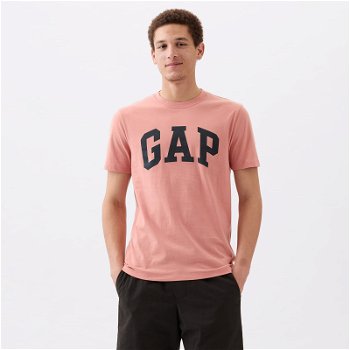 GAP Basic Logo Tee Pink Rosette 16-1518 856659-07