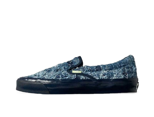 Tenisky a topánky Vans FDMTL x UA OG Classic Slip-On Lx Navy | VN0A45JK5WP1