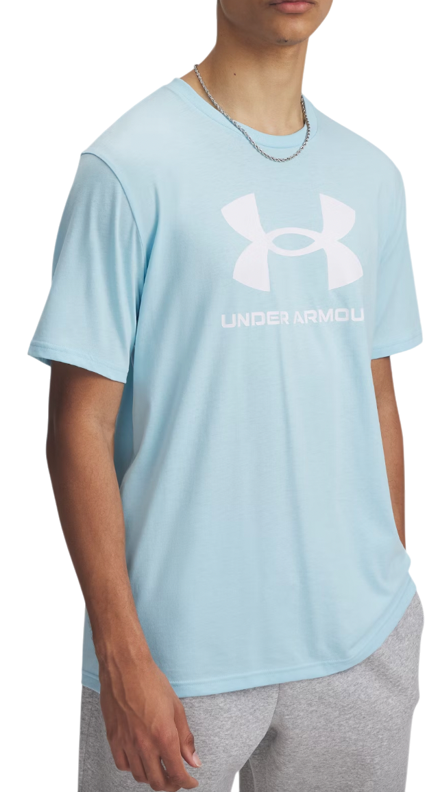 Tričko Under Armour Under Armour Sportstyle Logo Update Short Sleeve T-Shirt Modrá | 1382911-494, 0