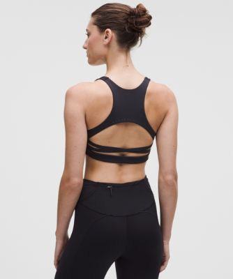 Podprsenka lululemon Nulux Strappy-Back Sports Bra, Medium Support, B/C Cup, Size L Čierna | prod20005467, 7