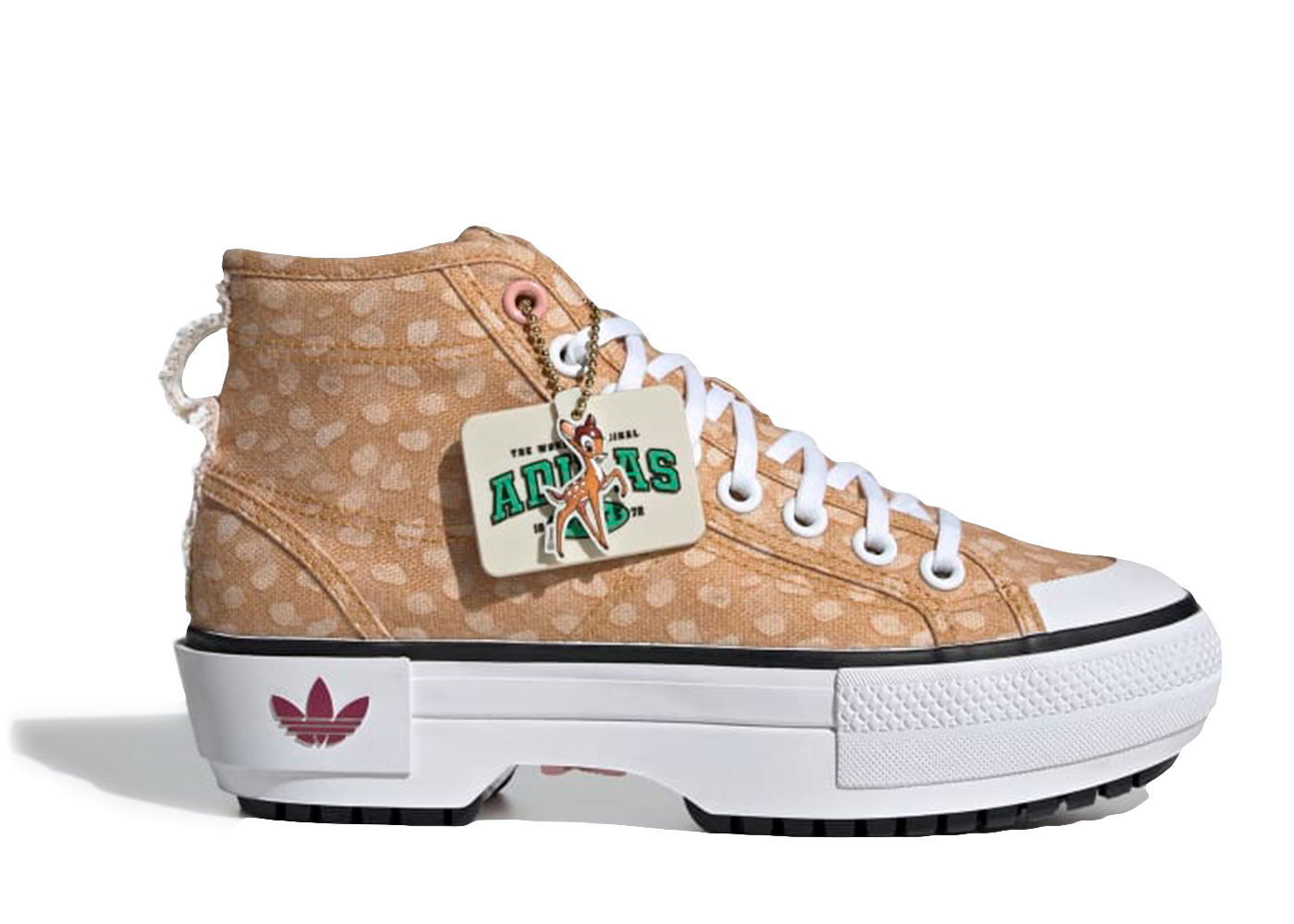 Tenisky a topánky adidas Originals adidas Nizza Trek Disney Bambi Cloud White Legacy Burgundy Off White (Women's) Béžová | GZ1654, 0