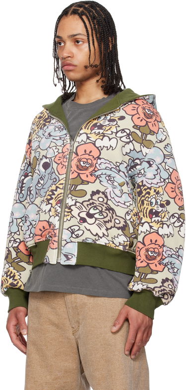 Mikina KENZO Kenzo Paris VERDY Edition Reversible Hoodie Zelené | FF55SW2514MT, 3
