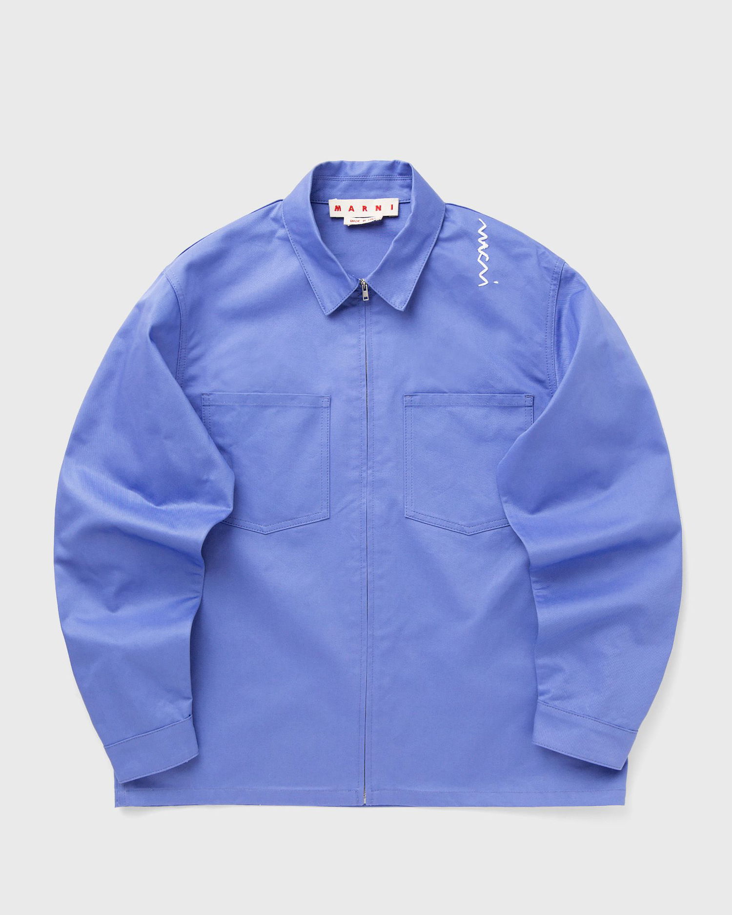 Košeľa Marni Marni Long Sleeve Shirt Modrá | CUMU0297S0-00B26, 0