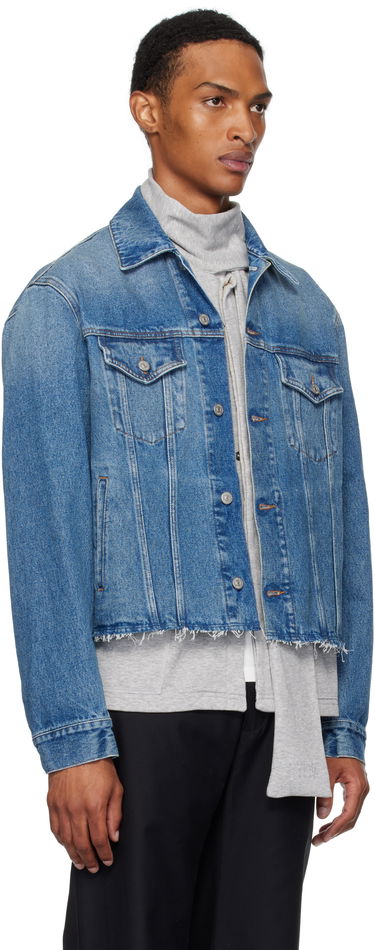 Bunda Maison Margiela MM6 Maison Margiela Sports Denim Jacket Modrá | SH0AM0026 M30018, 4