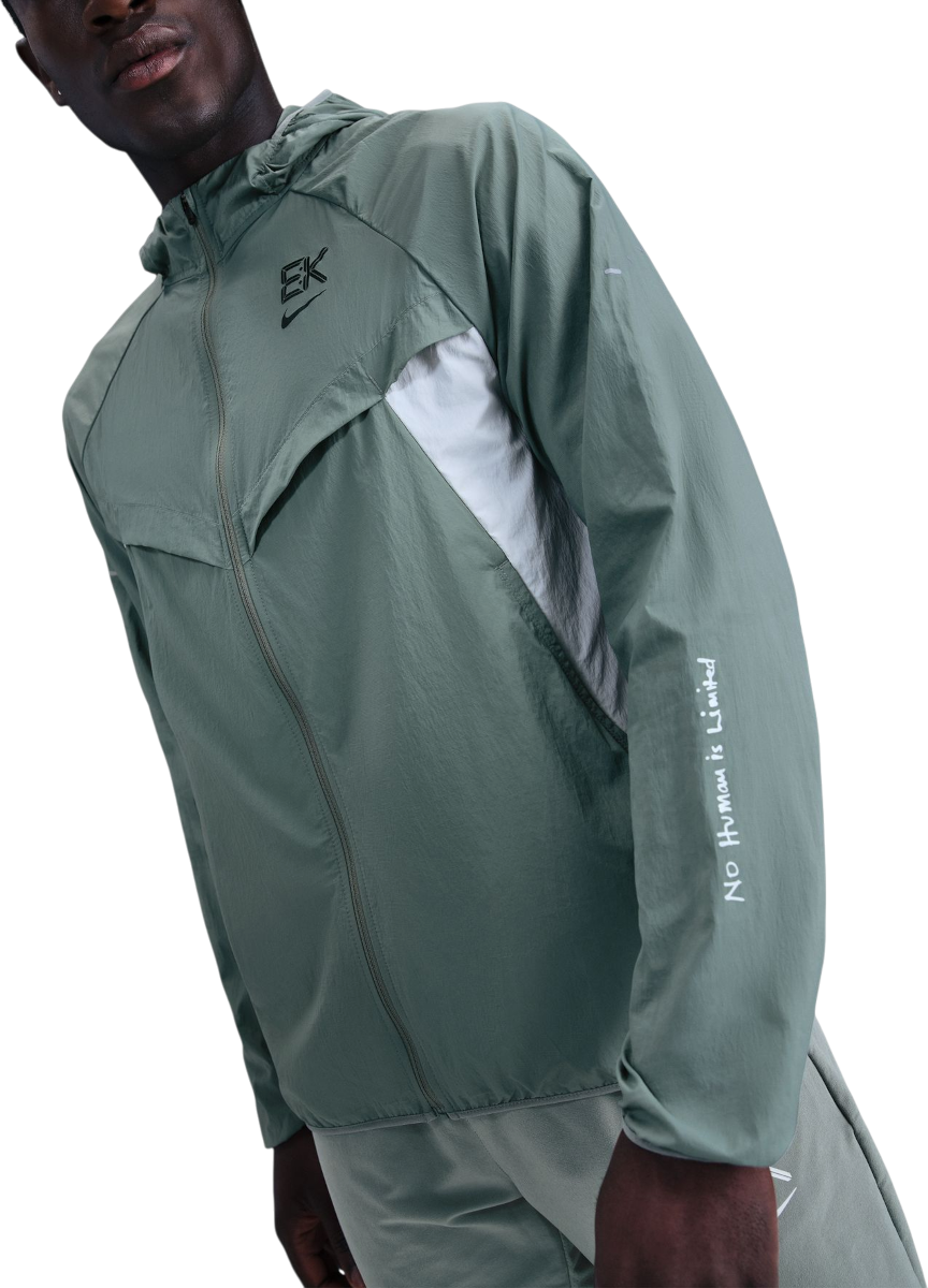 Vetrovka Nike Stride Eliud Kipchoge Hooded Jacket Zelené | hv2649-034, 0