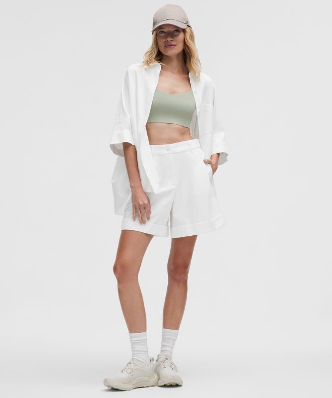 Košeľa lululemon LuluLinen Relaxed Fit Shirt Biela | prod20002251, 1