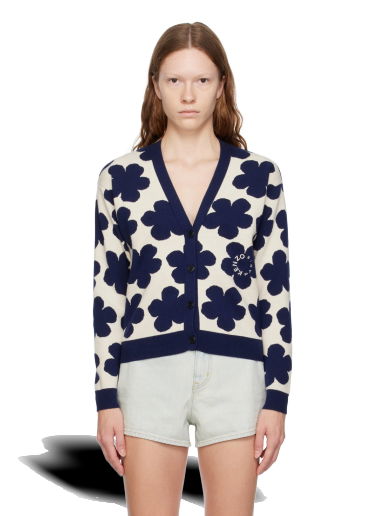 Sveter KENZO Paris Boke Flower Cardigan Navy | FC62CA3263CO