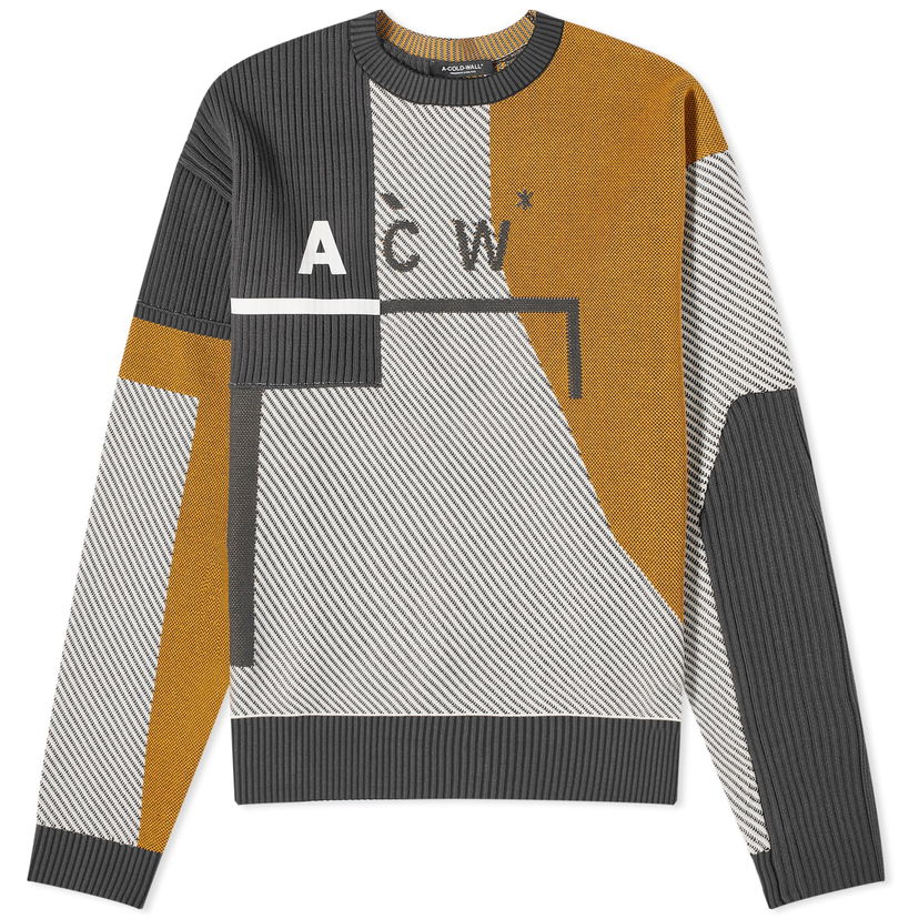 Sveter A-COLD-WALL* Geometric Sweater Šedá | ACWMK157-BNE