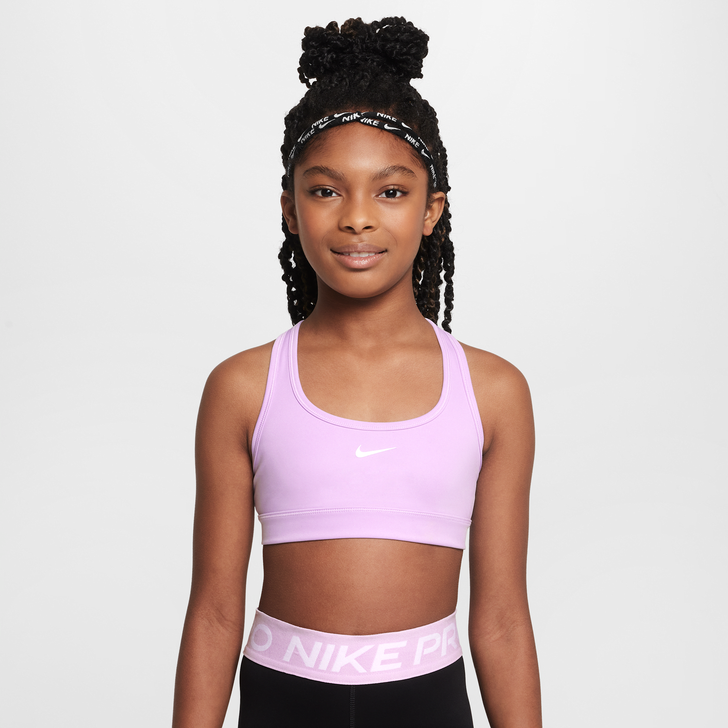 Podprsenka Nike Nike Swoosh Sports Bra Fialová | FJ7161-537, 1