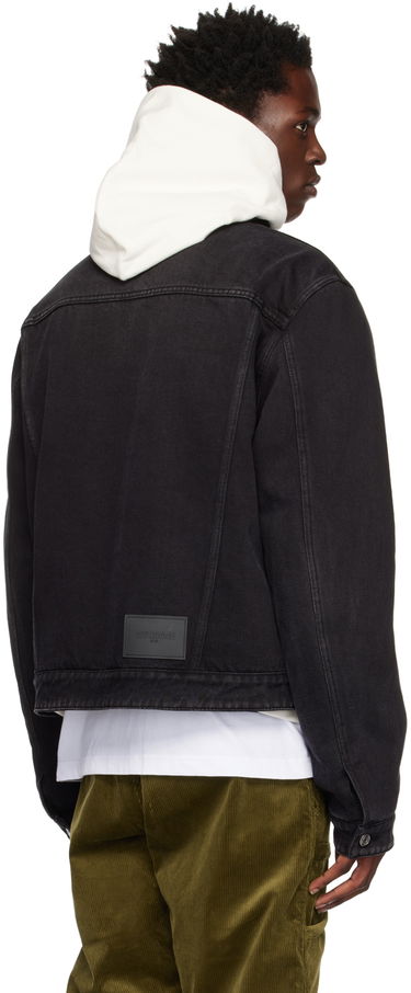 Bunda We11done We11done Regular Fit Denim Jacket Čierna | WD-DJ3-22-362-U-BK, 2