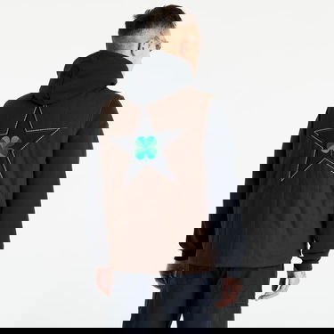 Vesta Converse x Patta Four-Leaf Clover Utility Reversible Padded Vest Hnedá | 10024665-A01, 1