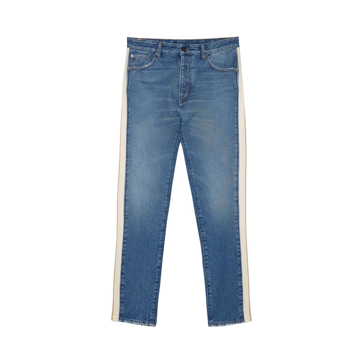 Džínsy Palm Angels Track Denim Modrá | PMYA028F21DEN0024001, 1