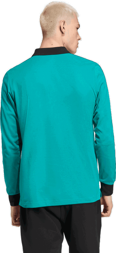 Polo tričko adidas Performance Liverpool FC Terrace Icons Tyrkysová | JW5471, 1