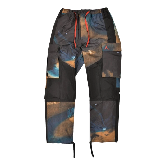 Cargo nohavice Jordan Fearless Gore-Tex Printed Cargo Pants Modrá | CT6176-010