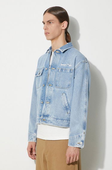 Bunda Human Made Denim Jacket Modrá | HM27JK016, 3