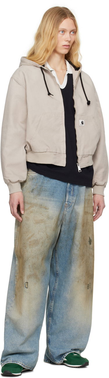 Bunda Carhartt WIP OG Active Cropped Hooded Jacket Béžová | I034842 2OR4O, 3