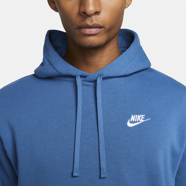 Mikina Nike Sportswear Club Fleece Hoodie Modrá | BV2654-407, 4
