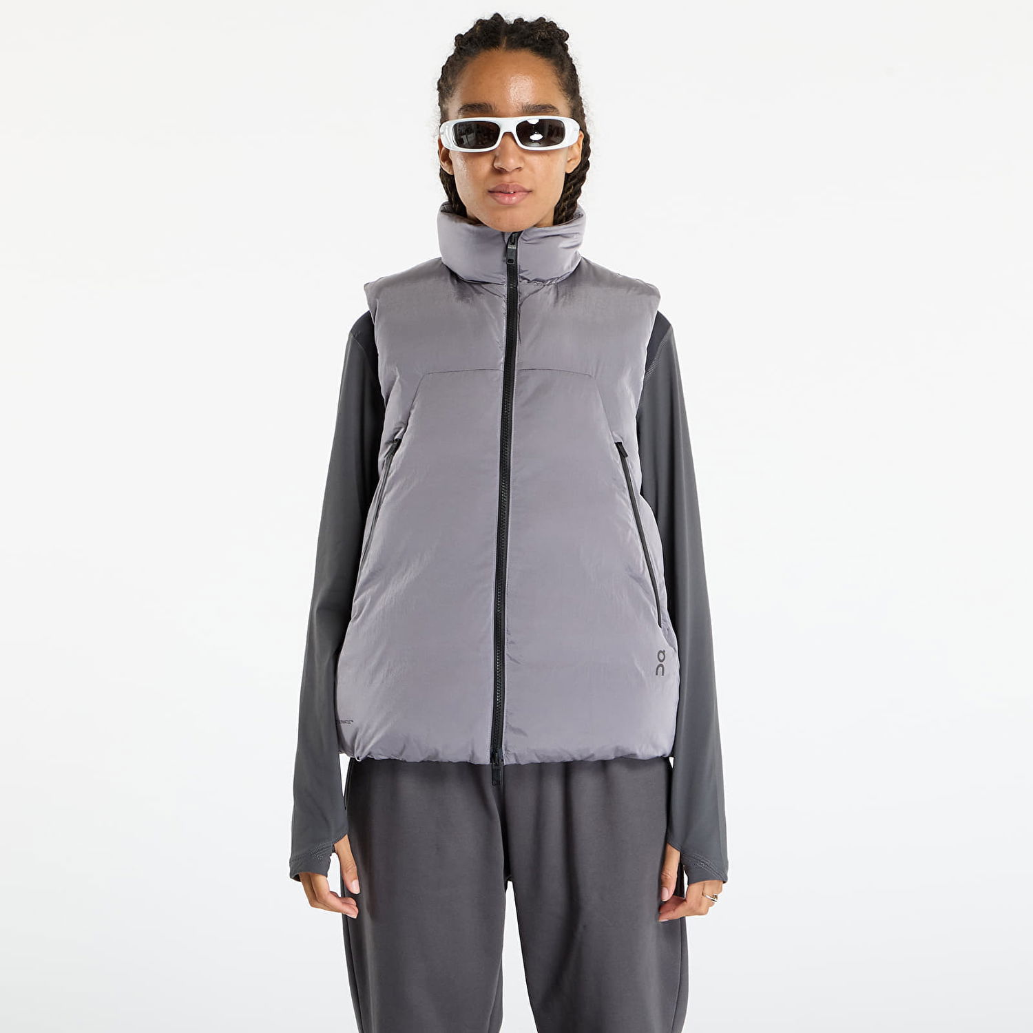 Vesta On Running All-Day Puffer Vest Šedá | 1WF30490174 W, 0
