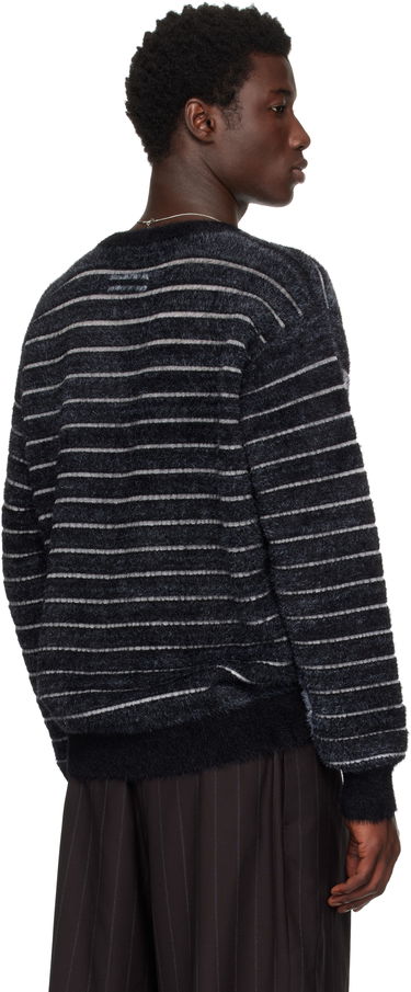 Sveter Jean Paul Gaultier Jean Paul Gaultier Jacquard 'Gaultier' Sweater Čierna | 25/03-W-PO013-K004-0001, 2