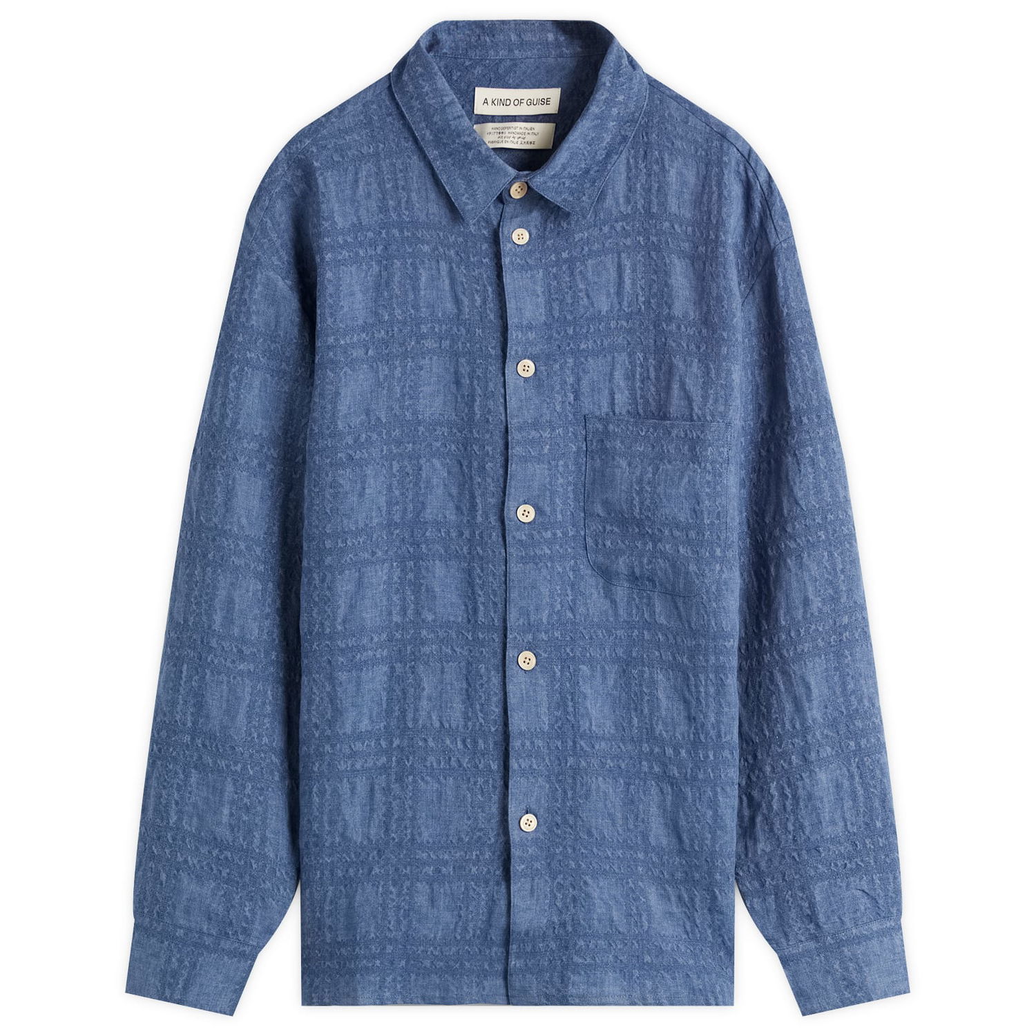 Košeľa A Kind of Guise A Kind of Guise Gusto Shirt, Size Large Modrá | 107-13601-746, 1